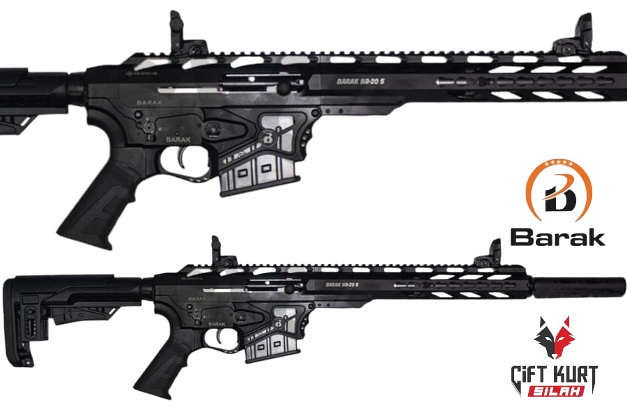Barak Arms 20S Şarjörlü Yarı Otomatik Siyah Av Tüfeği